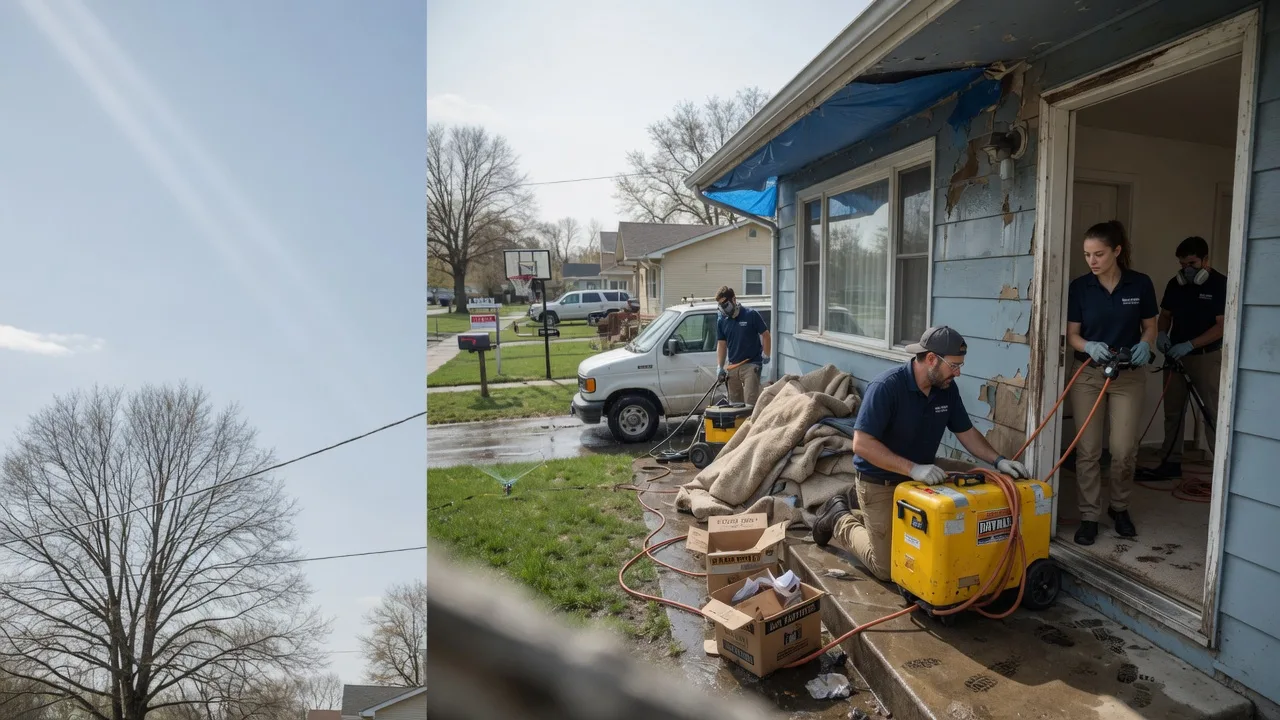 Basement Flood Cleanup in Fremont, IN near me
